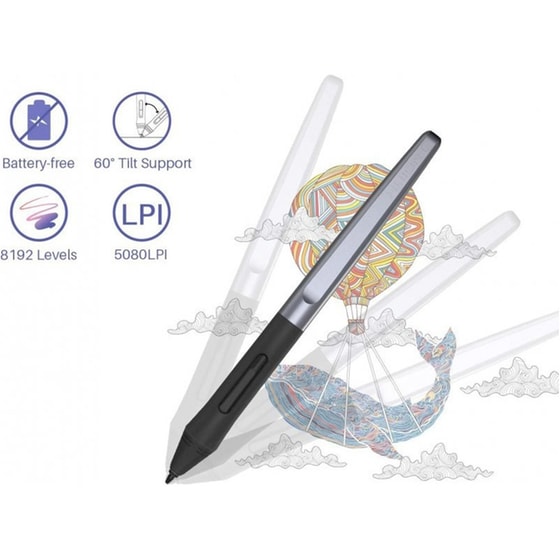 Γραφίδα & Tαμπλέτα Huion Inspiroy H950P - Μαύρο image 7