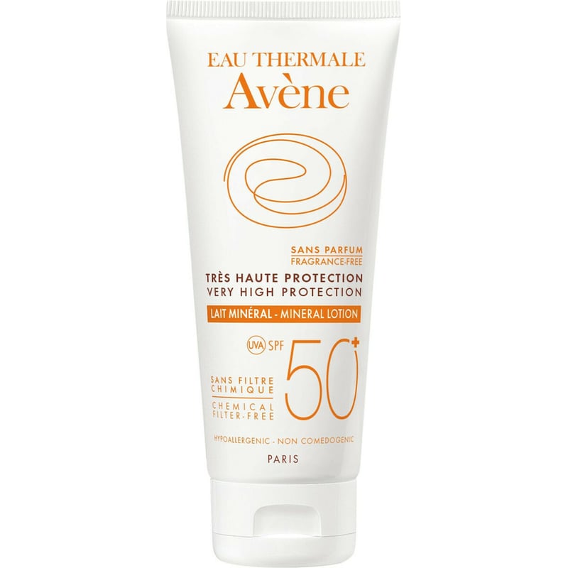 AVENE Αντηλιακό Γαλάκτωμα Avène Lait Minerale για Σώμα SPF50+ 100ml