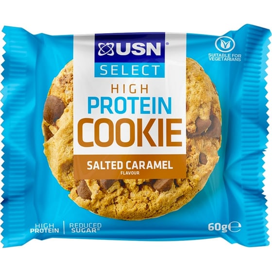 Μπισκότα Πρωτεΐνης 60gr  Usn Select High Protein Cookie Double Chocolate - 12 Τμχ image 1