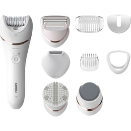 Σετ Αποτρίχωσης PHILIPS BRE740/10 Series 8000 Epilator Wet & Dry Για Σώμα Λευκό