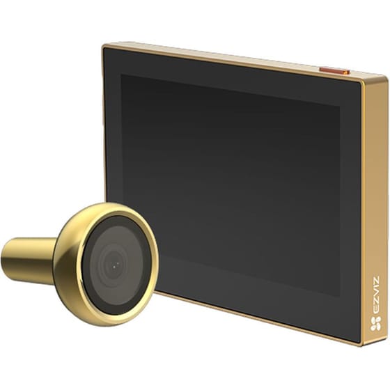 Ezviz HP2 ασύρματο ματάκι πόρτας με κάμερα - Χρυσό image 2