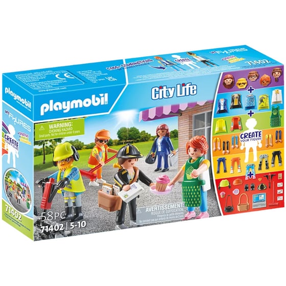 PLAYMOBIL® My Figures: Επαγγέλματα στην πόλη (71402) image 0