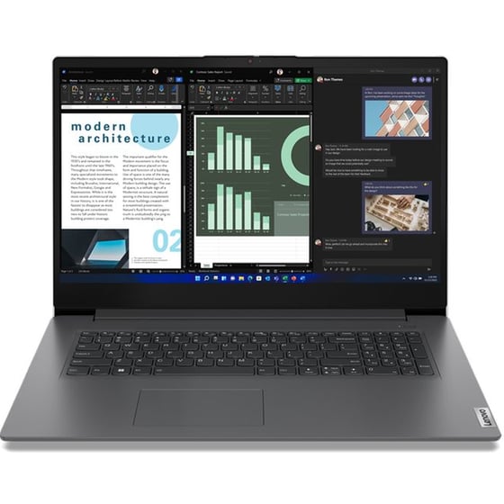 Laptop Lenovo V17 G4 IRU 17.3'' FHD IPS (Core i7-1355U/16GB/512GB SSD/Iris Xe Graphics/Win11Pro) image 0