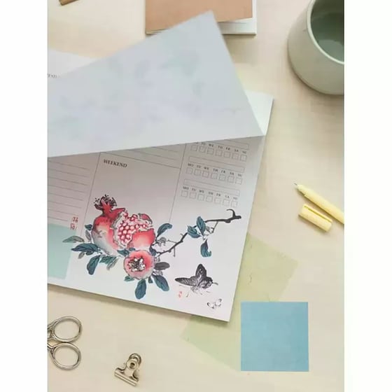 Εβδομαδιαίο Πλάνο Μπλοκ A4 Japanese Art 21x29cm image 3