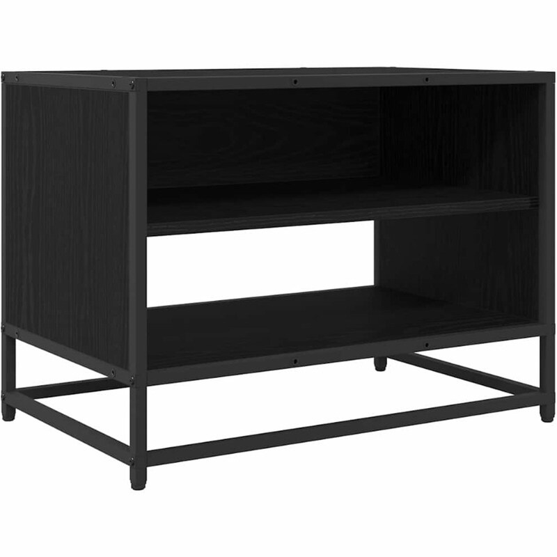 Έπιπλο Τηλεόρασης VidaXL 61 x 40 x 46 cm - Μαύρη Οξιά