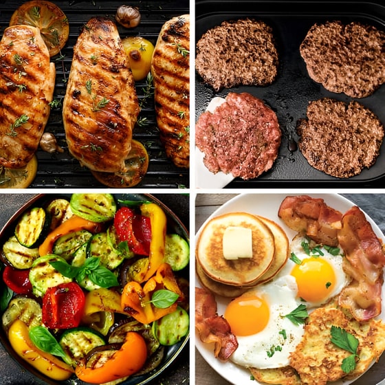 NINJA SIZZLE GR101EU με Πλάκα Μαύρη/Ασημί Ηλεκτρική Ψηστιέρα image 5