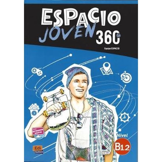 Espacio Joven 360- Level B1.2- Student Book with Free Coded Access to Eleteca image 0