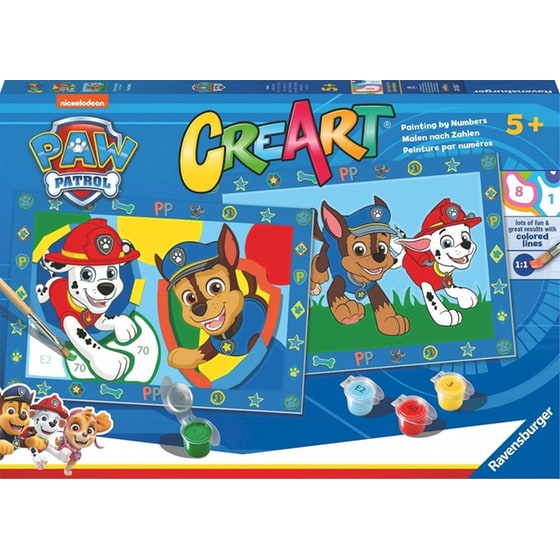 Σετ Ζωγραφικής Ravensburger CreArt Junior Ζωγραφική Paw Patrol image 0