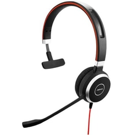 Ενσύρματα Ακουστικά Κεφαλής Jabra Evolve 40 UC Stereo με Μικρόφωνο - Μαύρα