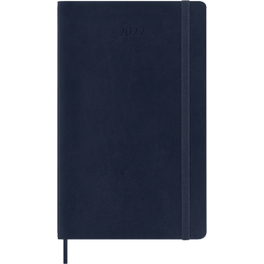 Ημερολόγιο Εβδομαδιαίο 2027 Moleskine 12M L Soft Cover Μπλε