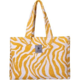 Τσάντα Παραλίας Greenwich Polo Club Animal Print Κίτρινο
