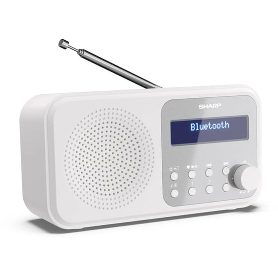 Φορητό ραδιόφωνο Sharp Tokyo DR-P420-White image 2