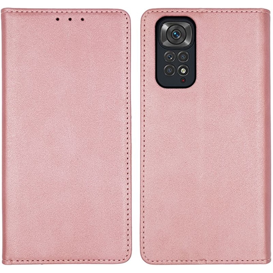 Θήκη Xiaomi Redmi Note 11 4G/Redmi Note 11s - Sonique Vintage Magnet Book - Ροζ Χρυσό image 0