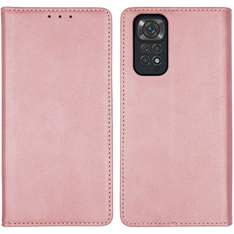 Θήκη Xiaomi Redmi Note 11 4G/Redmi Note 11s - Sonique Vintage Magnet Book - Ροζ Χρυσό