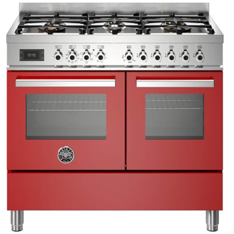 LA GERMANIA BERTAZZONI PRO106L2EROT 58 / 33 Lt Μεικτή Κουζίνα Αερίου