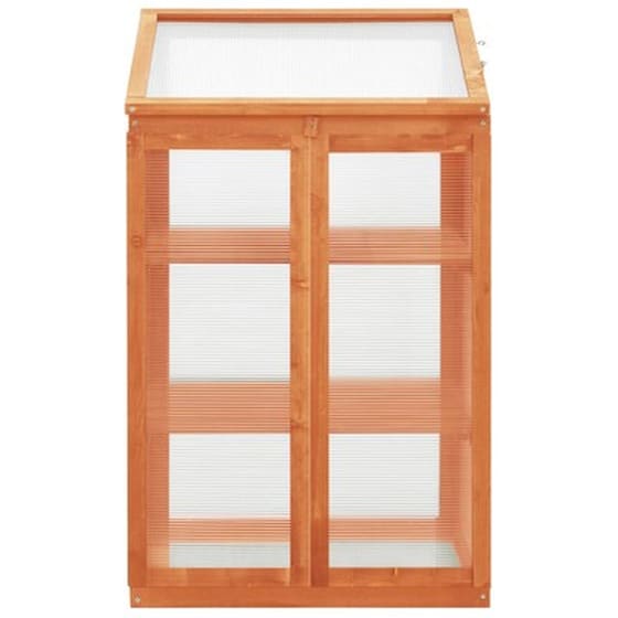 Vidaxl Θερμοκήπιο 60 X 45 X 100 Εκ. Από Ξύλο Ελάτης image 5