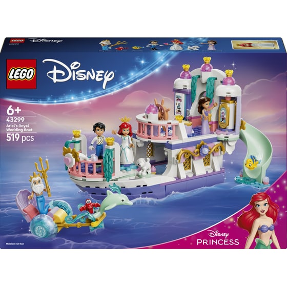 LEGO® Disney Ariels Royal Wedding Boat (43299) image 0