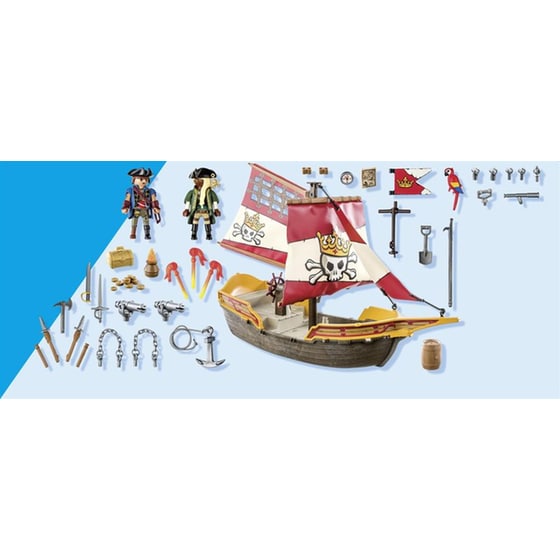 PLAYMOBIL® Pirates Πειρατική Γαλέρα (71418) image 2