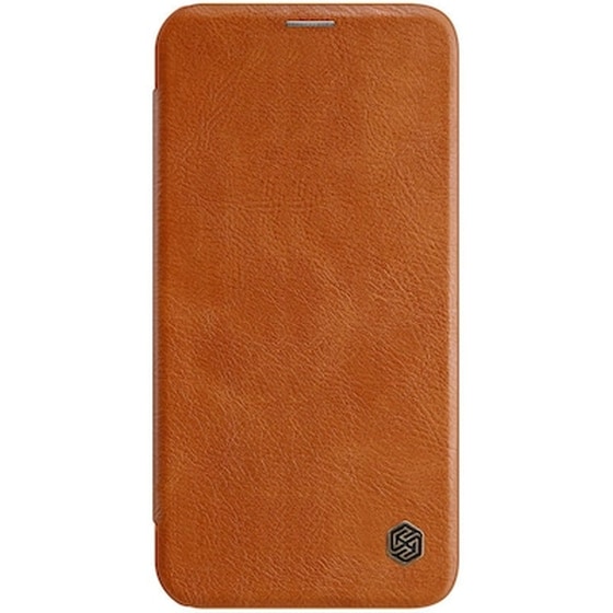 Θήκη Apple iPhone 12 Pro Max - Nillkin Qin - Brown image 0