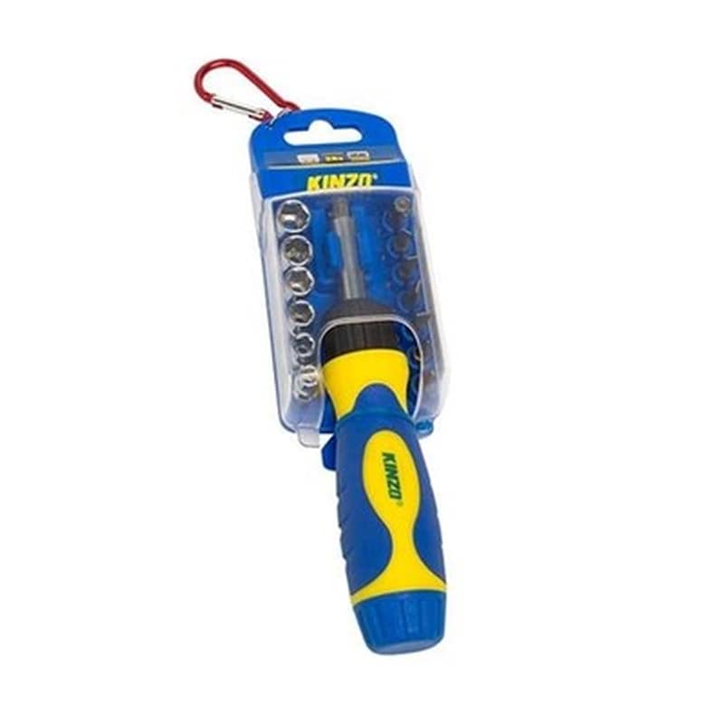 KINZO Κατσαβιδι Με Μυτες 26τεμ 17x4x4cm Kinzo