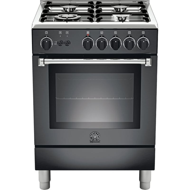 LA GERMANIA LA GERMANIA AM64C81CNE(GN) 56 Lt Μαύρο Κουζίνα Φυσικού Αερίου