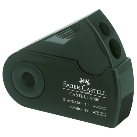 Ξύστρα Βαρελάκι Faber Castell Sleeve Διπλή image 0
