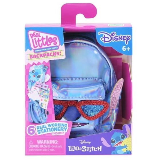 Mini Backpack Real Littles Disney Stitch με Μίνι Αξεσουάρ image 0