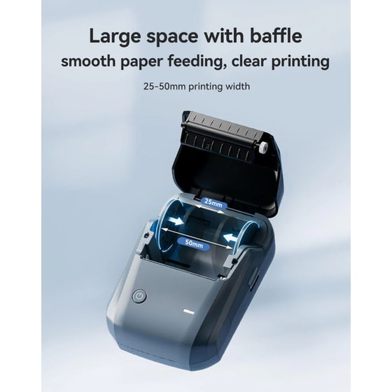NIIMBOT Thermal B1-LB Lake Blue Θερμικός Εκτυπωτής image 9