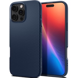 Θήκη Apple iPhone 16 Pro - Spigen Liquid Air Σιλικόνη - Navy Blue (ACS08118)