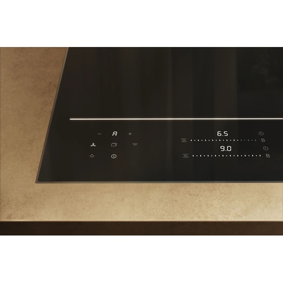 MIELE KM8765 FL 62 cm Μαύρο Εστία Επαγωγική Αυτόνομη image 1