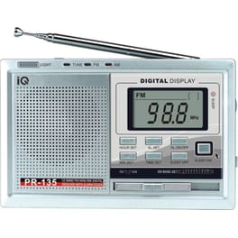 Φορητό Radio IQ PR-135 - Ασημί