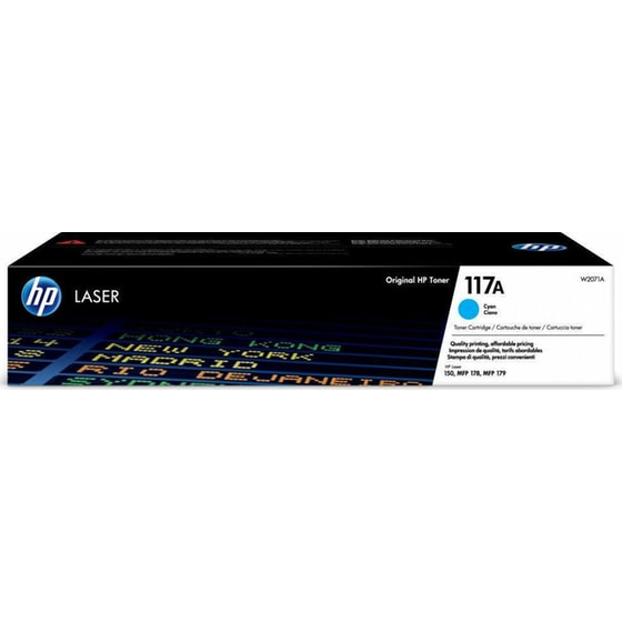 Toner HP 117A W2071A - Cyan image 0