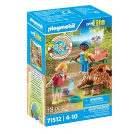 PLAYMOBIL® My Life Φροντίζοντας τους σκαντζόχοιρους (71512)