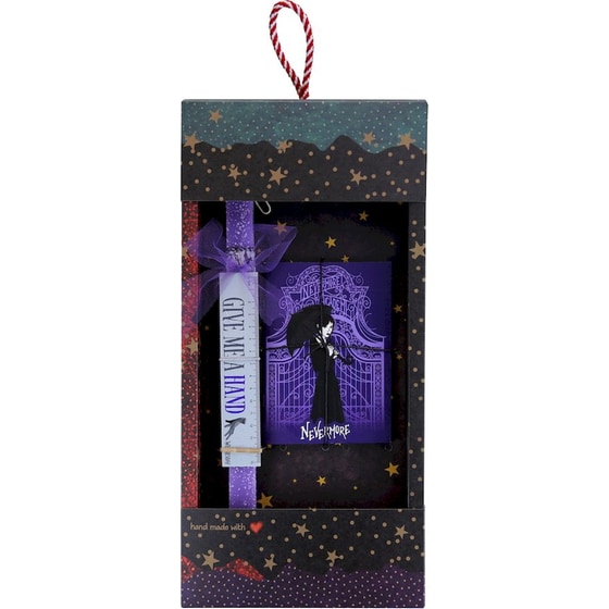 Λαμπάδα Synchronia Wednesday Βιβλιαράκι - Μωβ image 0