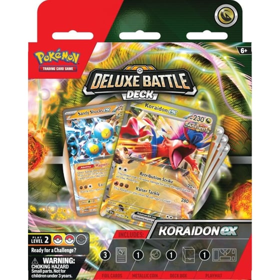 Κάισσα Κάρτες Pokemon: Deluxe Battle Deck 24Q3 - 2 Σχέδια (POK878305) image 1