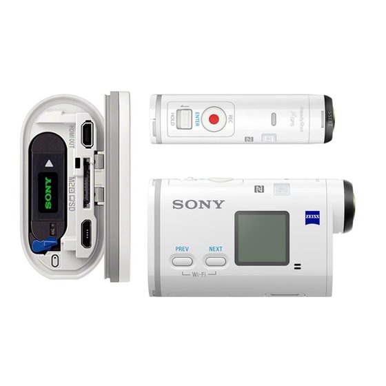 Action Camera Sony 4K LiveView WiFi GPS NFC FDRX1000VR image 3