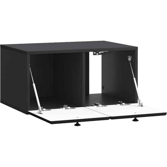 Επιτοίχιο Έπιπλο Τηλεόρασης VidaXL 59.5x41x30 cm - Λευκό image 4