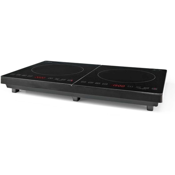 Κεραμικό Διπλό Μάτι NEDIS KAIP124CBK2 3500W Μαύρο image 2