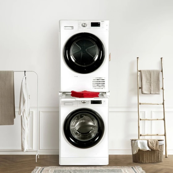 ROLLER 00868 με Απλώστρα Λευκό Κιτ Σύνδεσης Πλυντηρίου - Στεγνωτηρίου image 6