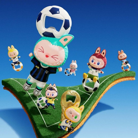 Φιγούρα Ανοιχτήρι Pop Mart The Monsters x FIFA Series Blind Box image 6