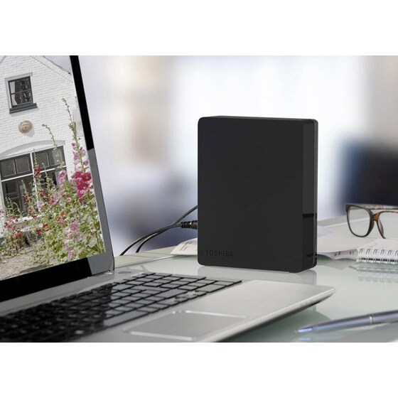 Εξωτερικός σκληρός δίσκος Toshiba Canvio Desk 4TB 3.5" USB 3.0 HDWC240EK3J1 Μαύρο image 2