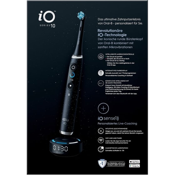 Ηλεκτρική Οδοντόβουρτσα ORAL-B iO Series 10 Cosmic Black image 3