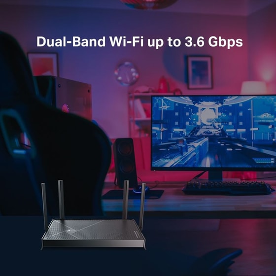 TP-LINK Archer BE230 Ασύρματο 5G BE3600 Mobile Router Wi‑Fi 7 με 4 Θύρες Ethernet image 3