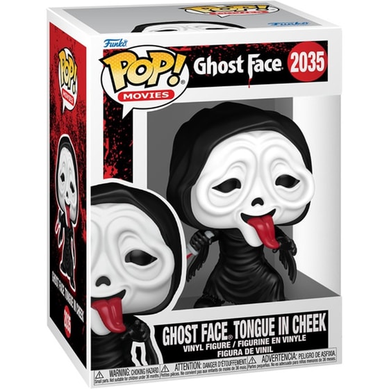 Funko Pop! Movies: Ghost Face - Ghost Face Tongue in Cheek #2035 Vinyl Figure image 1