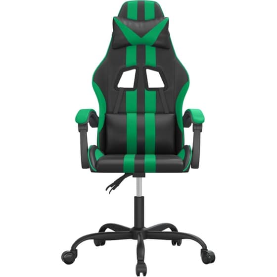 Καρέκλα Gaming VIDAXL 3143821 από Τεχνητό Δέρμα - Μαύρο image 2