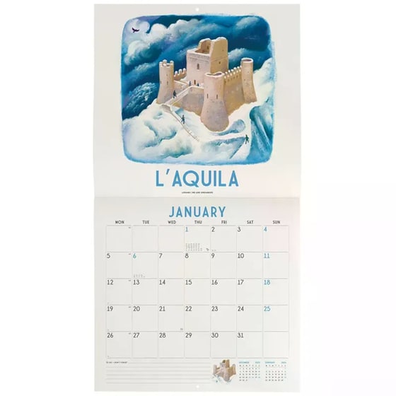 Ημερολόγιο Τοίχου Legami 2026 Italy 30x29cm image 1