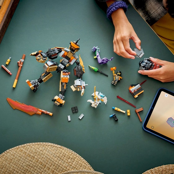 LEGO® Ninjago® Cole's Mission Mech & Dragon Zane (71854) image 4