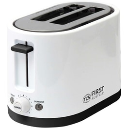 FIRST AUSTRIA FA-5368-3 2 Θέσεων 750W Λευκό Φρυγανιέρα