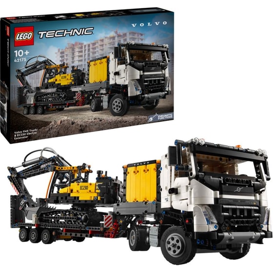 LEGO® Technic Volvo FMX Truck & EC230 Electric Excavator (42175) image 8
