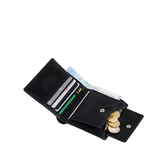 Πορτοφόλι Ανδρικό Δερμάτινο Lois Μαύρο image 2